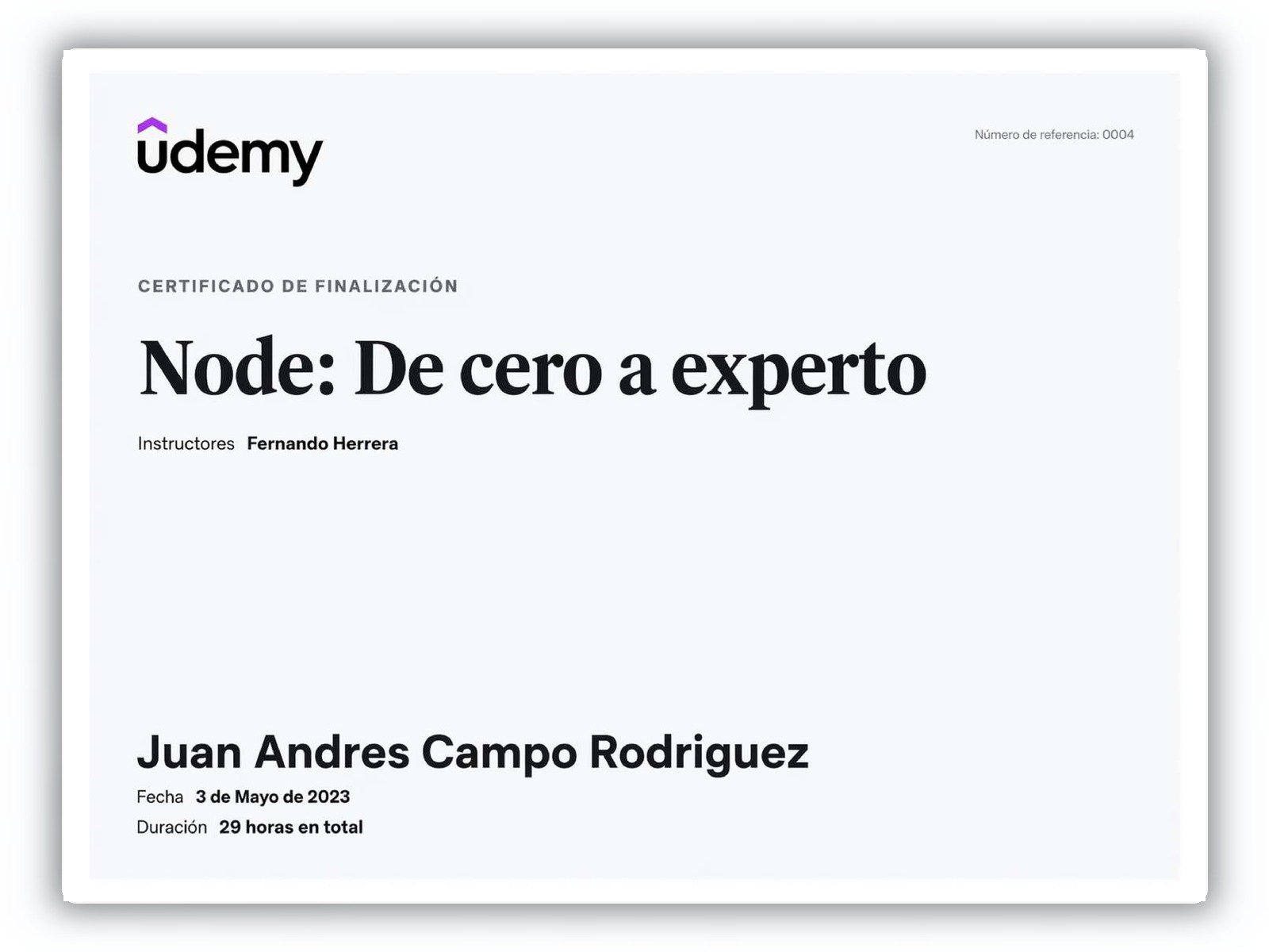 Node: De cero a experto